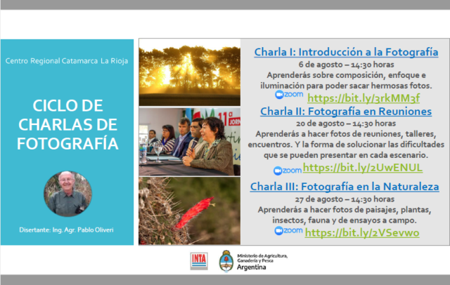 CICLO DE CHARLAS DE FOTOGRAFIA