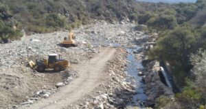San Luis Agua trabaja en la puesta en valor del Canal Quebrada de López