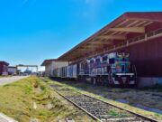 San Luis ya prepara un segundo despacho ferroviario con un cargamento de piedras