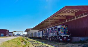 San Luis ya prepara un segundo despacho ferroviario con un cargamento de piedras