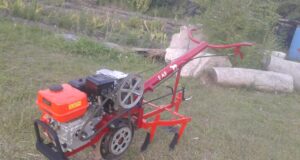 Productor de Nogolí fabricó su propio motocultor y ahora arma para la venta