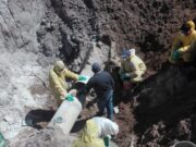 Nuevos desperfectos prolongan el corte del Acueducto Nogolí; asisten a pobladores con camiones cisterna