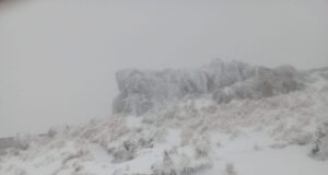La nieve llegó a las sierras de San Luis: el miércoles seguirá lluvioso y estará nublado hasta mañana