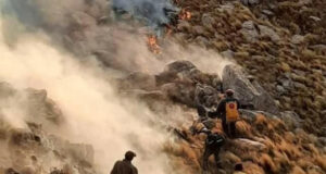 Los incendios están contenidos en las Sierras de los Comechingones
