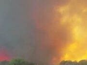 El viento complicó los trabajos: continúa la lucha contra el fuego en el norte de San Luis