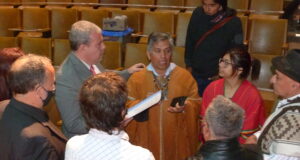 El Pueblo Huarpe Pynkanta presentó un petitorio durante el Foro de la Agricultura Familiar