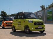 Tito, el auto eléctrico “made in San Luis” llegó a Mendoza