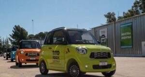 Tito, el auto eléctrico “made in San Luis” llegó a Mendoza