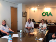 La presidenta de la Sociedad Rural de San Luis se reunió con autoridades de CRA