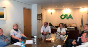 La presidenta de la Sociedad Rural de San Luis se reunió con autoridades de CRA