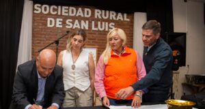 La Sociedad Rural de San Luis firmó un amplio convenio con la Facultad de Ciencias Veterinarias