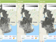 Mapa actualizado a 2021de presencia de malezas