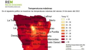 San Luis: con máximas de casi 45°C, la ola de calor cubre toda la provincia