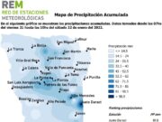 San Luis: llovió en 34 localidades y rige otra alerta por tormentas fuertes hasta la tarde de este sábado