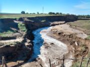 Cuenca del Morro: una lluvia de 135 milímetros cortó caminos y desbordó el Río Nuevo