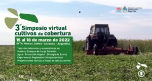 Dos especialistas de San Luis expondrán en el Tercer Simposio Virtual sobre Cultivos de Cobertura