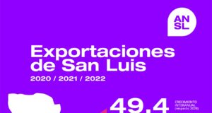 San Luis es la segunda provincia que más se consolida en el envío de productos al exterior