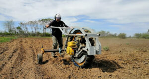 Desarrollan un microtractor para producciones de baja escala