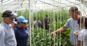 Cooperativistas de Tilisarao y técnicos visitaron centro de educación tecnológica de La Pampa