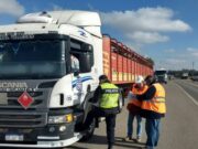 Más de 2000 transportes de carga controlados durante el 2022 en La Pampa y San Luis