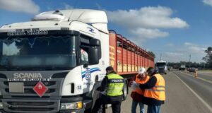 Más de 2000 transportes de carga controlados durante el 2022 en La Pampa y San Luis