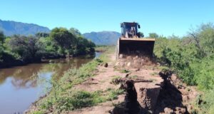 San Luis Agua trabaja en la rectificación del Arroyo El Palmar