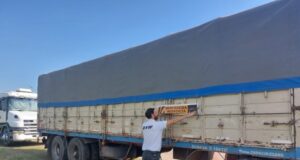 La Afip incautó tres camiones con maíz que circulaban con documentación falsa