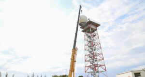 Terminó la obra física del nuevo radar meteorológico en Villa Reynolds