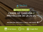 Cierre de campaña y proyección de la 24-25