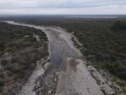 San Luis: finalizaron los trabajos de encauzamiento en el río Los Corrales