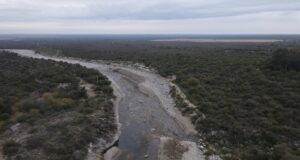 San Luis: finalizaron los trabajos de encauzamiento en el río Los Corrales