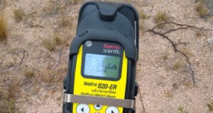 Inspeccionaron el sitio ‘La Estela’, donde funcionaba una antigua mina de Uranio