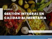 San Luis: curso de gestión integral en calidad alimentaria