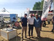 Consultoría Agronómica mostró en Villa Mercedes la siembra que realiza con un potente dron