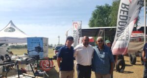 Consultoría Agronómica mostró en Villa Mercedes la siembra que realiza con un potente dron