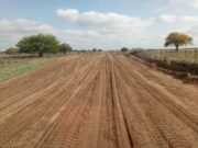 Vialidad y productores mejoran caminos vecinales en el sur de Villa Mercedes
