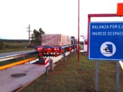 El Ente Control de Rutas puso nuevamente en funcionamiento la balanza del peaje de La Toma