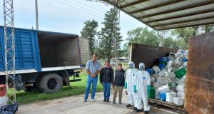 Recuperaron en la Cuenca del Morro mil envases vacíos de fitosanitarios