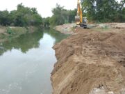 Encauzaron el río que provee a vecinos de Leandro N. Alem, La Majada y Potrero de Leyes