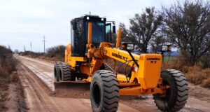 Vialidad Provincial reparó rutas no pavimentadas en Ayacucho y Belgrano