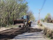 San Luis: avanza el mantenimiento vial en Represa del Carmen, Jarilla, Alto Pencoso, Santa Rosa y Luján