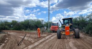 Vialidad Provincial realizó mantenimiento en rutas no pavimentadas de Ayacucho, Belgrano y Pringles