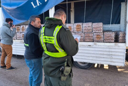 El control al transporte de alimentos resguarda la inocuidad de los productos