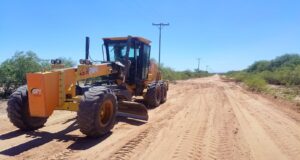Vialidad Provincial realiza trabajos en Naranjo Esquino y avanza en la ruta provincial N°26