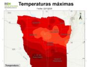 San Luis ardió bajo una ola de calor: Unión alcanzó los 42°C y más de 20 localidades superaron los 38°C