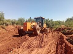 Vialidad Provincial repara caminos no pavimentados en distintos puntos de San Luis
