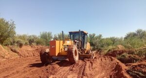 Vialidad Provincial repara caminos no pavimentados en distintos puntos de San Luis