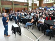 La Toma fue escenario de un compromiso oficial para reactivar la minería puntana