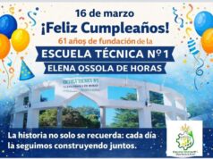 Con historia, esfuerzo y raíces profundas, la Escuela Técnica N° 1 de Naschel celebró sus 61 años