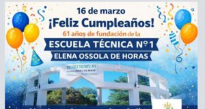 Con historia, esfuerzo y raíces profundas, la Escuela Técnica N° 1 de Naschel celebró sus 61 años
